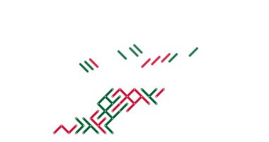 Soyut Çapraz Bina Fas Ülke Haritası