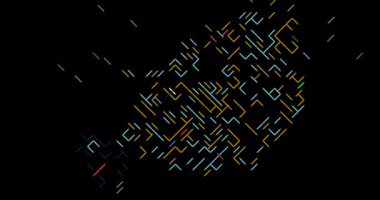 Soyut Kurumsal Çapraz Harita Canlandırma Nijer