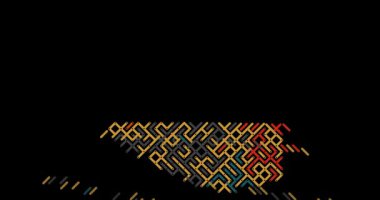 Dynamic Diagonal Assemble Reeunion Siluet Canlandırması