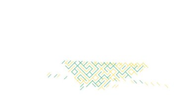 Çapraz Paneller Ruanda Ülke Haritasını Birleştir