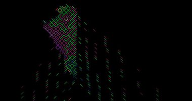 Geleceğin Kayan Çizgileri Ruanda Silüeti Canlandırması