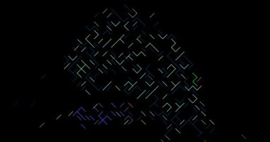 Senegal Ülke Silueti Kurumsal Çapraz Animasyon