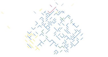 Çağdaş Çapraz Çizgilerle Antarktika Animasyonu