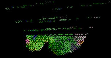 Çapraz Kaydırma Çizgileri Antarktika Haritası Silueti Oluştur