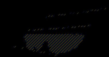 Çapraz Çizgilerle İş Biçimi Antarktika Haritası Canlandırması