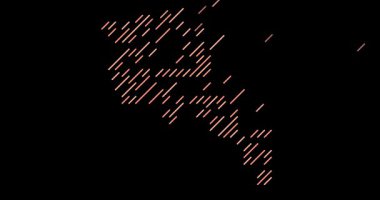 Ermenistan 'ın Soyut Hareket Tasarımı Çapraz Haritalar