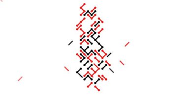 Arnavutluk Ülke Geçişi Çapraz Haritası Soyut