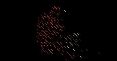 Danimarka Haritası Kayan Çapraz Elementler Animasyonundan Çıktı