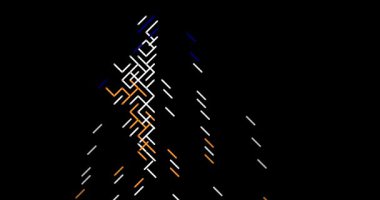 Hindistan Haritasının Geometrik Çapraz Kaydırma Grafiği