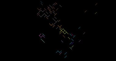 Çaprazlamasına İtalya Haritası Oluşturan Profesyonel Stok Görüntü Animasyonu