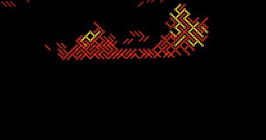 Çapraz Görsel Elementler Çin Şekli Oluştur