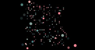 Mısır Haritası İçin Düşen Noktaları Gösteren Geçiş Efektleri