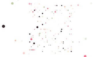 Mısır Harita Şekline Düşen Temiz Minimalist Noktalar