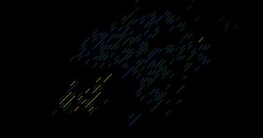 Hong Kong Haritasının Bilgi Teknolojisi Görselleştirmesi