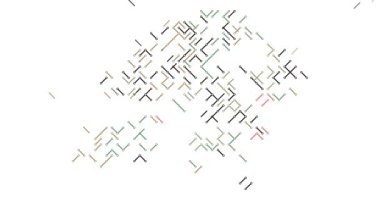 Profesyonel Çapraz Hareket Grafiksel Hong Kong Haritası