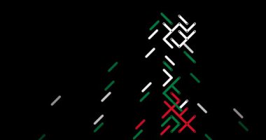 Kaydırma Doğrusal Grafikleri Kuveyt Haritası Yapılandırıyor