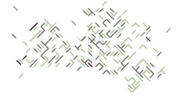 Letonya Haritasının Minimalist Çapraz Kaydırma Canlandırması