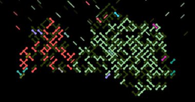 Letonya Haritasının Bilgi Teknolojisi Görselleştirmesi