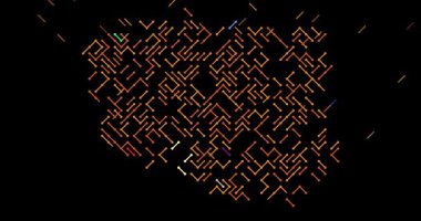 Çapraz Elementler Kullanılarak Polonya 'nın Hareketli Grafik Silüeti