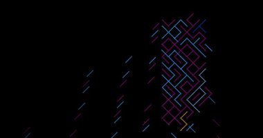 Soyut Kayan Köşegen Polonya Şeklini Oluştur