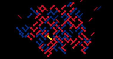 Romanya Harita Şekline Toplanan Soyut Çapraz Elementler