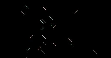 Güney Kore Haritasının Çapraz Oluşumunu Gösteren Teknoloji Animasyonu