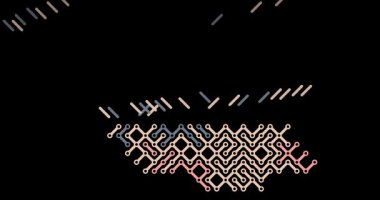 Güney Sudan Haritasının Minimalist Çapraz Kaydırma Canlandırması