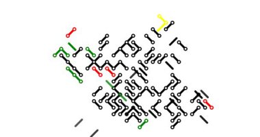 Asgari Çapraz Şekiller Güney Sudan Haritası İnşa Et