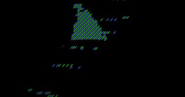 Geçiş Efekti Sri Lanka Haritası için Diyagonalları Yansıtan Grafikler