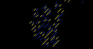 Vektör Resimlendirme Animasyon Binası Çapraz Çizgili Sudan Silueti