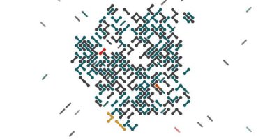 Çapraz Kayan Şekiller Suriname Haritasını Yapılandır