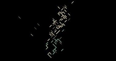 İsveç Özeti Oluşturan Çapraz Çizgilerle Ticari Hareket Grafikleri