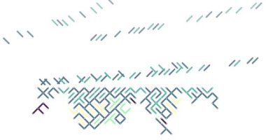 Çapraz Kayan Şekiller İsviçre Haritasını Yapar