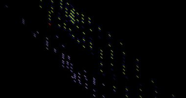 Tayland Haritasının Çapraz Oluşumunu Gösteren Teknoloji Canlandırması