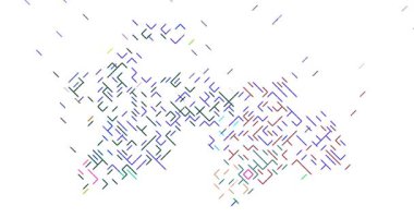 Geometrik Çapraz Çizgiler Tacikistan Haritası ile Birleştiriliyor