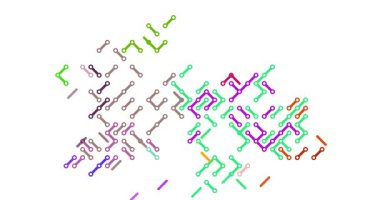 Düşen Çapraz Çubuklar Tacikistan Haritasını Birleştirin