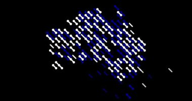 Avustralya Haritasının Minimalist Çapraz Kaydırma Canlandırması