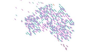 Avustralya 'nın Küresel İş Grafikleri Görüntüleme Haritası