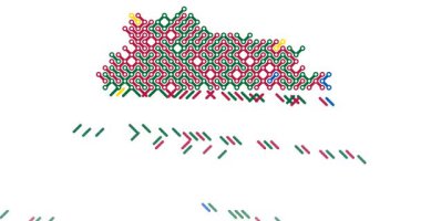 Andorra coğrafyasının Çapraz Çizgili Hareketi