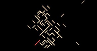 Lüksemburg Haritası Yapılandıran Çizgisel Grafikler