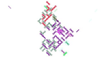 Dinamik Çapraz Şeritler Lüksemburg Haritası