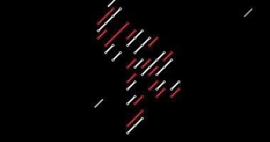 Moldova Haritası Oluşturan Dinamik Çapraz Çizgiler