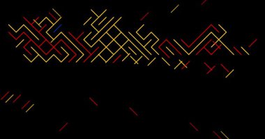 Soyut Çapraz Çizgiler Moğolistan Ülke Şeklini Oluştur