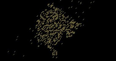 Karadağ Haritasının Temiz Hareket Grafikleri