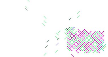 Nepal 'in Dinamik Çapraz Çizgileri Şekil Haritası