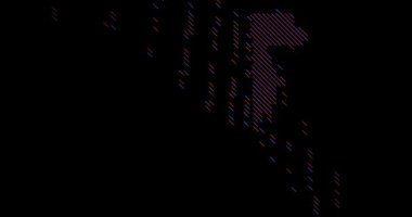 Pakistan Harita Şekli Oluşturan Profesyonel Grafik Geçişi