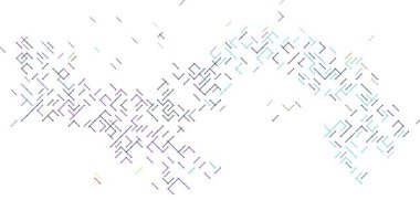 Veri Biçimi Çapraz Çizgi Biçimi Panama Haritası