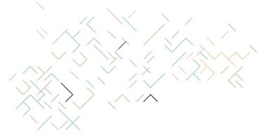 Geometrik Çapraz Çizgiler Slovakya Haritası ile Birleştiriliyor