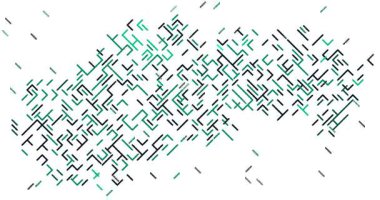 Slovakya Haritasını Temsil Eden Geometrik Hareket Grafikleri