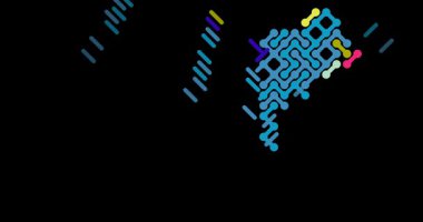 Slovenya 'yı Açığa Çıkarmak İçin Çapraz Vektör Çizgileri